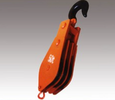 橋梁施工鋼材設(shè)備吊裝用起重滑車